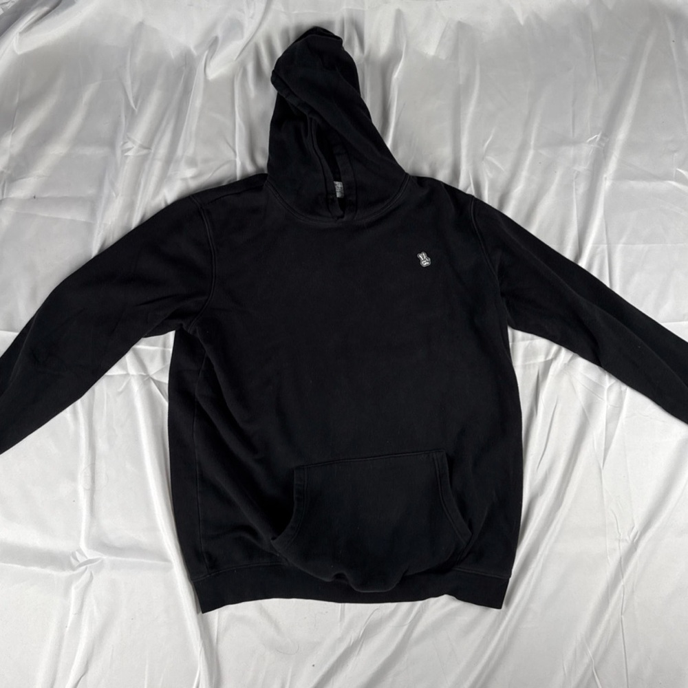 Dutch Bros Hoodie Sweatshirt Mens XXL Black Fleece Lined Classic Long Sleeve